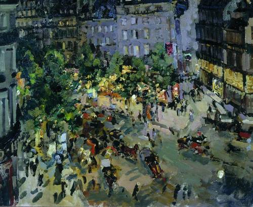«Париж. Бульвар Капуцинок», 1911 год